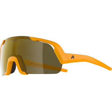 Sonnenbrille ALPINA ROCKET Q-Lite Glasses Kinder Gelb Matt 2023 0